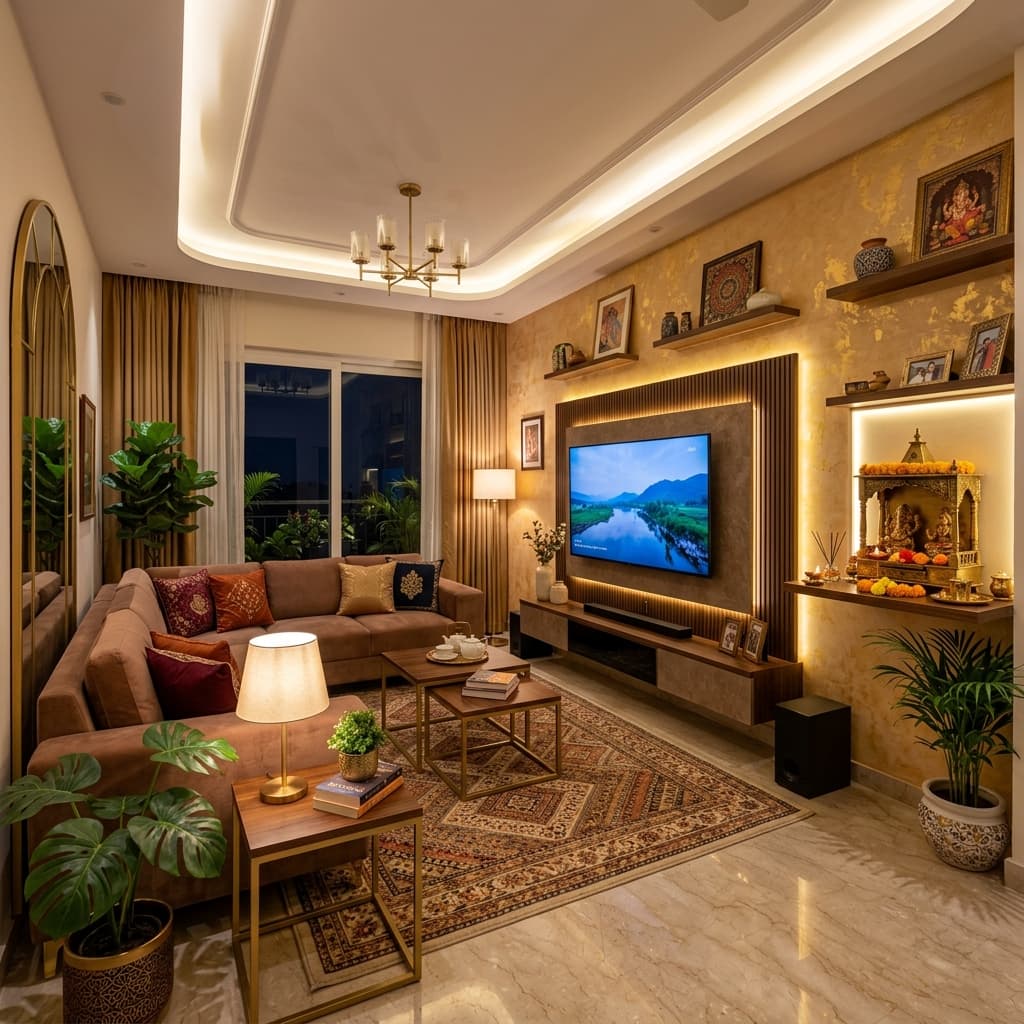 Living Room Design Ideas for Indian Homes