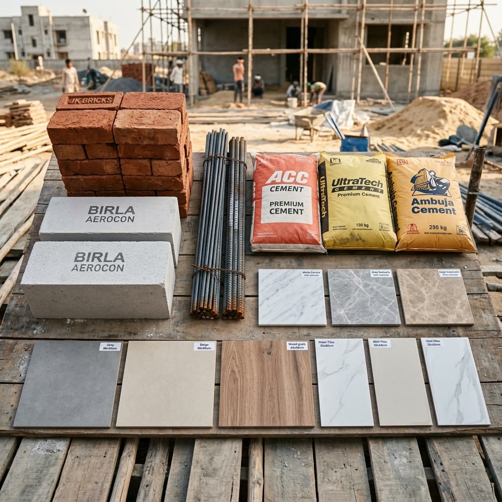 A Beginner's Guide to Building Materials in India