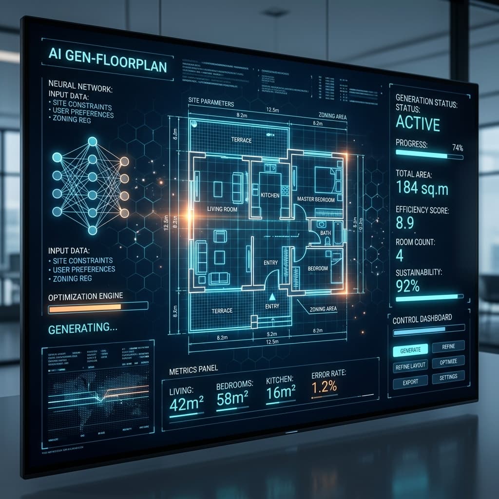 How AI Generates a Complete Floor Plan in Under 60 Seconds