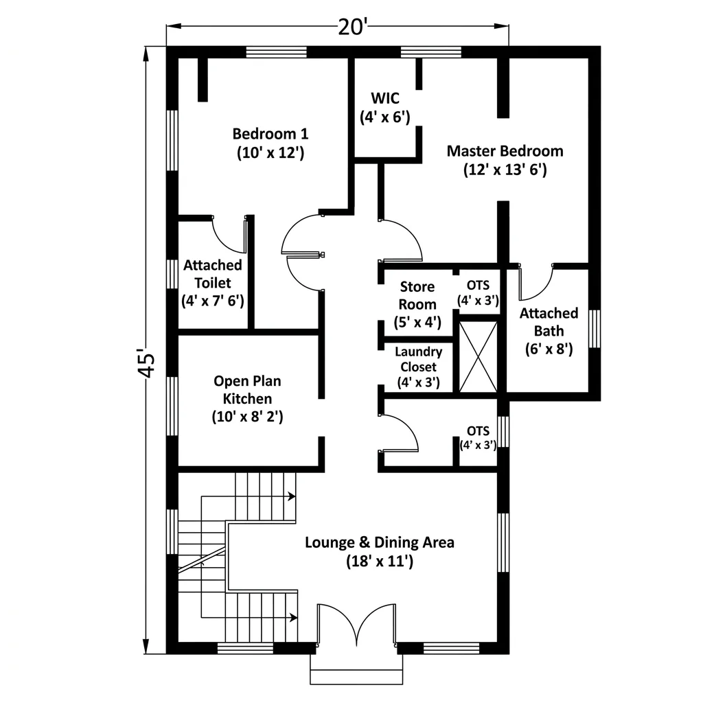 Modern house plan