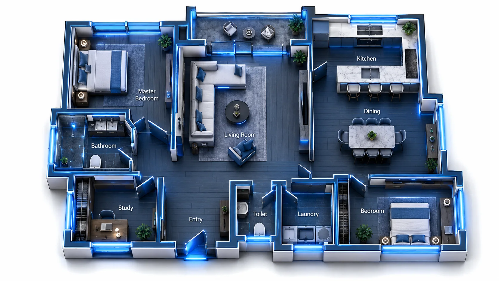 Featured architectural plan